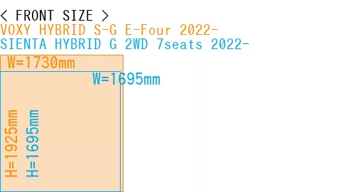 #VOXY HYBRID S-G E-Four 2022- + SIENTA HYBRID G 2WD 7seats 2022-